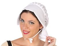 Atosa, 34963, bonnet médiéval, Blanc, taille unique