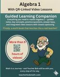 Algebra 1 Mastery Workbook with Video Lessons