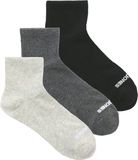 JACK & JONES JACLUCA SHORT TENNIS SOCKS 3 PACK NOOS Homme Chaussettes Noir Coton/Polyester/Élasthanne Lot de 3