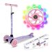 COIL trottinette tricycle, trottinette enfant, draisienne, vélo d'équilibre tricycle, trottinette urbaine, roulements ABEC-7, réglage du guidon triple, roues LED, étoiles