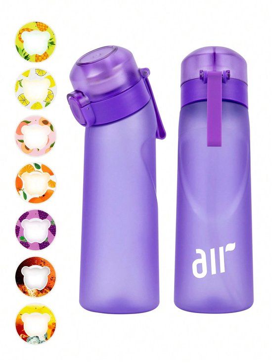 Air Up Geur drinkfles - Drinkfles met Rietje – Inclusief 3 Geurpods – Luchtwaterfles 800ml – Herbruikbaar & Lekvrij – Geur Drinkfles - Geurbeleving zonder Suiker – Voor Sport & Dagelijks Gebruik