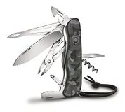 Victorinox Skipper Taschenmesser (18 Funktionen, Feststellklinge, Drahtschneider, Marlspieker), navy camouflage