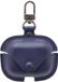 MG Smartkeuze Premium Hoesje Geschikt Voor Airpods Pro 2 Case Blauw Oplaadcase Leer
