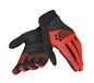 Dainese Heren Guanto Rock Solid D Handschoenen - Zwart/Rood/Zwart, Large