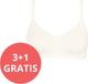 Sloggi Women ZERO Feel Pure Soft bra - BH - wit