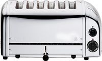Dualit Vario Luxe Broodrooster - 6 Sleuven - RVS