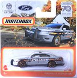Matchbox Ford Police Interceptor 70 Years Special Edition 1:64 Short Card