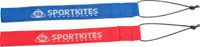 HQ Invento Simple Kite Straps Rood - Blauw Aluminium