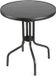 TS products Bistrotafel Ovale Metaal Zwart