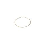Duran 29 225 61 O-ring, transparant, van siliconen (VMQ), 200 DN, geschikt voor flens