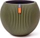 Capi Europe Vaas bol Groove Colours 12x10cm Groen