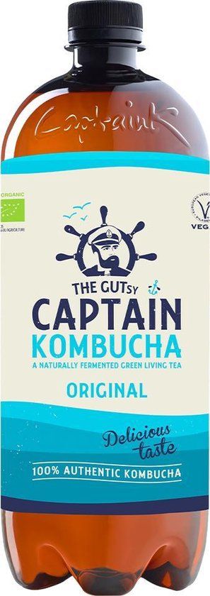 The GUTsy Captain Captain Kombucha Original 1L