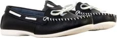 Super Mode LBS leren mocassin zwart