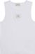 Calvin Klein Jeans Débardeur Ck Jeans A - Geweven Label 2X2 - Fashion Wear - Femme - Blanc - L