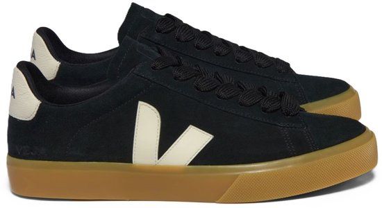 Veja Mens Campo Bold Suede - Black_Pierre - Size 42 - Men's Sneakers - Spring/Summer 2026