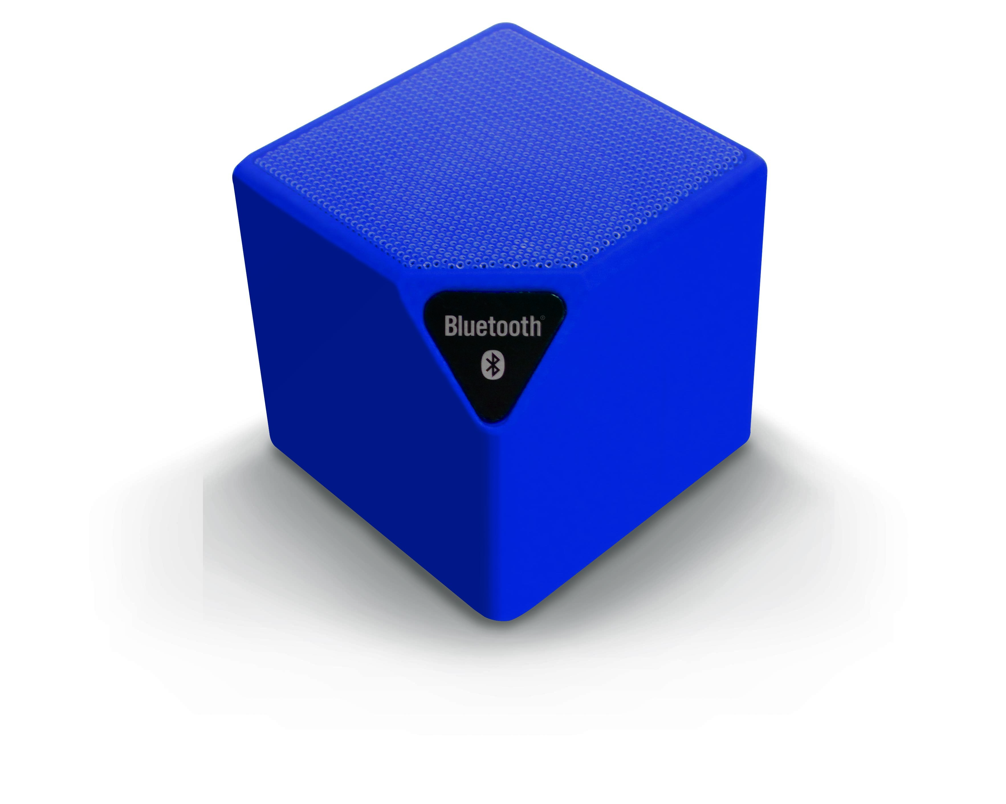 BigBen Draadloze Bluetooth speaker met LED verlichting - Blauw blauw