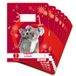 Herlitz 3321908 schoolschrift A4/16 liniatuur 07 (geruit 7 x 7 mm) 16 vellen, 10 stuks verpakking