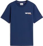 Tommy Hilfiger T-shirt Homme Coton Manches Courtes Taille S Bleu