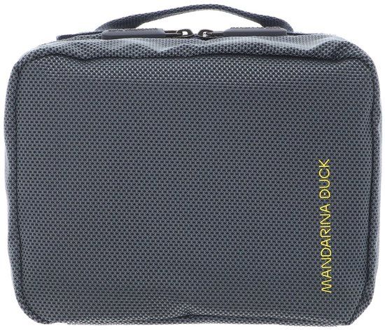 MANDARINA DUCK toilettas Zephyr Necessaire Graphite donkergrijs