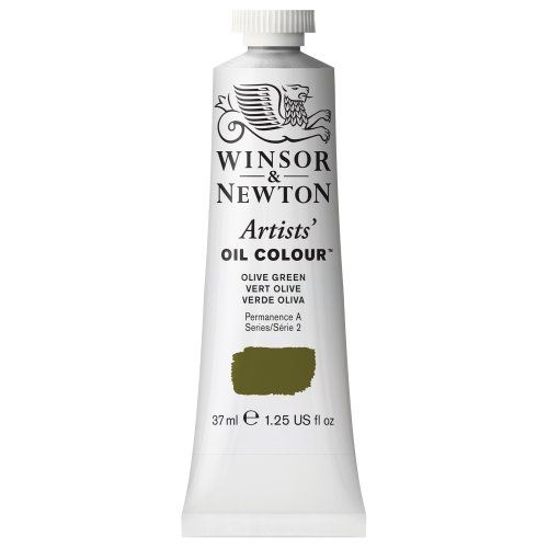 Winsor & Newton Artists' Oil Colour - Olive Green - 37ml
