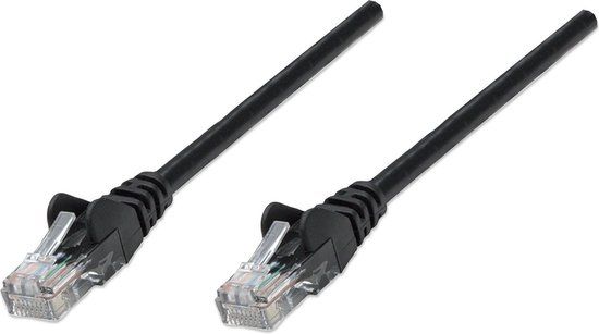 Intellinet 320771 - Netwerkkabel - RJ45 - 5 m - Zwart
