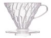 Hario V60 dripper plastic transparant maat 02