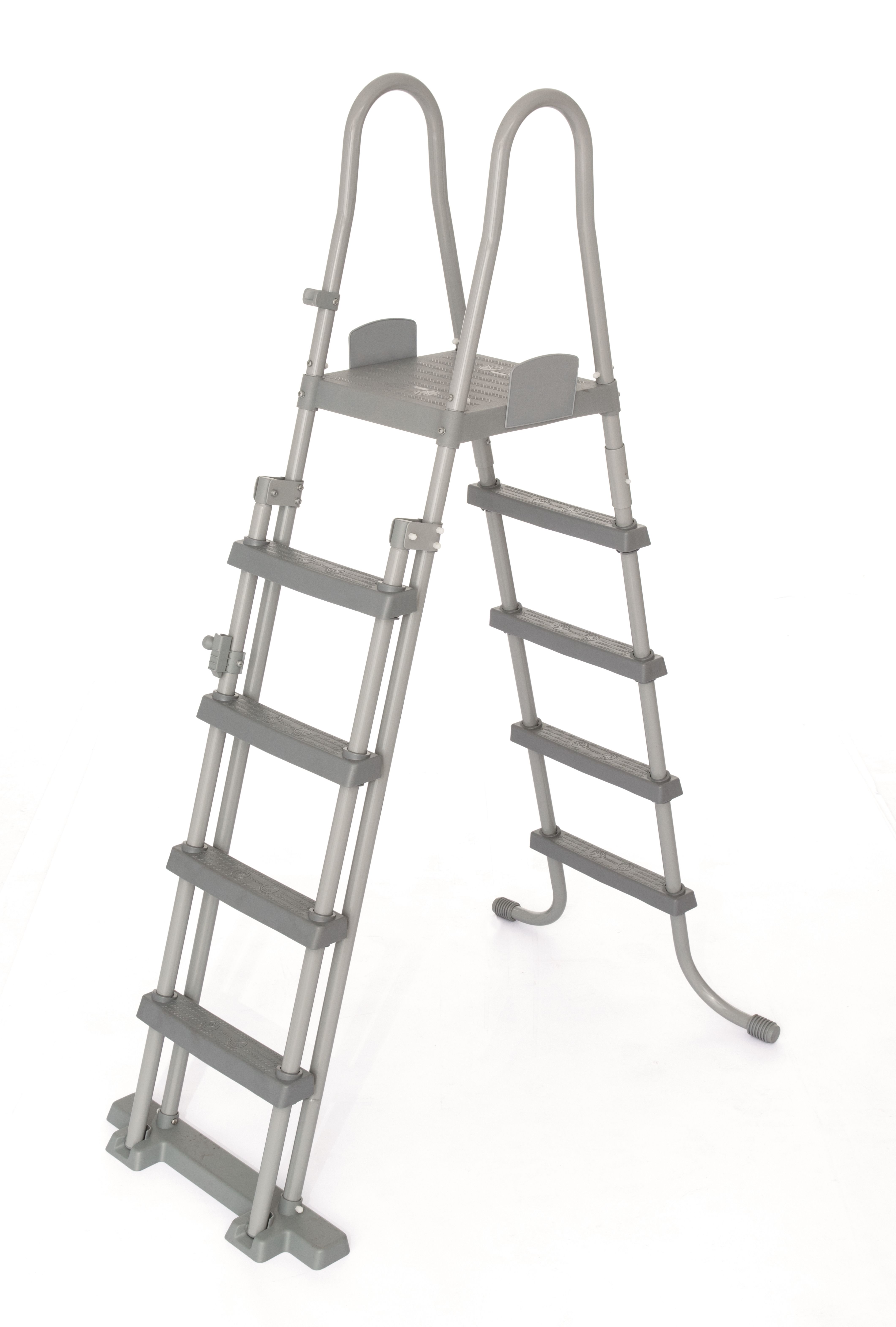 Bestway Flowclear Zwembadladder - 132cm - Blauw/Wit
