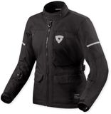 Revit Convergent H2O waterdichte dames motorfiets textieljas - Zwart - Maat 34