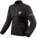 Revit Convergent H2O waterdichte dames motorfiets textieljas - Zwart - Maat 34
