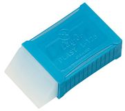 Läufer 69392 Plast L-125 Gum met houdermanchet van kunststof, gum van kunststof, afgeschuind, doorschijnend