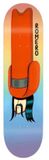 Toy Machine Skateboard Deck 8.0 Romero Tall Hat Orange