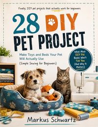 28 DIY PET PROJECT: Make Toys and Beds Your Pet Will Actually Use (Simple Sewing for Beginners)