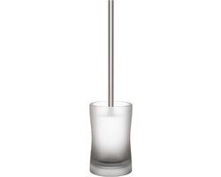 Kleine Wolke Fortune Toiletborstel - Transparant - Kunststof - Vrijstaand