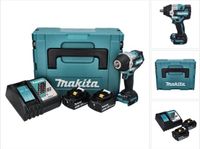 Makita DTW 700 RTJ accu slagmoersleutel 18 V 700 Nm 1/2" XPT Borstelloos + 2x oplaadbare accu 5.0 Ah + lader + Makpac