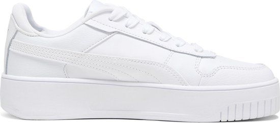 PUMA Carina Street Jr Sneakers - White/Gold - Size 37