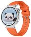 Wigento Huawei Watch GT 5 41mm, 18mm Sportieve Siliconen Horlogeband, Oranje
