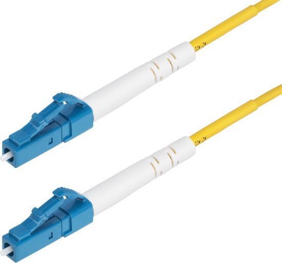 StarTech.com 5m LC naar LC (UPC) OS2 Single Mode Simplex Glasvezel Kabel