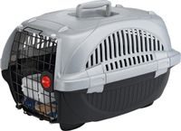 Ferplast Vervoersbox Atlas Deluxe 10 Hond/kat Grijs/zwart 3-delig