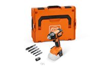 FEIN Impact-tapping Set, slagmoeraanzetter ASCD18-300W2 AS 18V, Tot max. 290 Nm, borstelloze motor en draaimomentinstelling in 6 standen. Metrische schroefverbindingen tot M18. Zonder accu en oplader