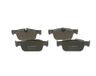 Bosch BP2360 Remblokken vooras ECE-R90 certificering, 1 set met 4 vellen