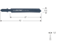 Rotec Decoupeerzaagblad | DC900 - 520.0900