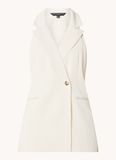 French Connection Harrie gilet with piped pockets
