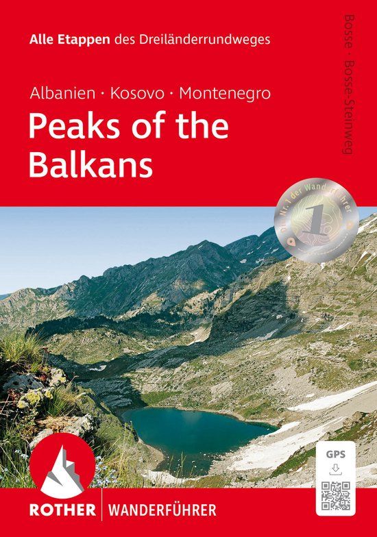 ROTHER Wanderführer Peaks of the Balkans: Albanien, Kosovo und Montenegro