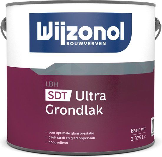 Wijzonol LBH Grondverf SDT 1 liter Wit - 8712952079462