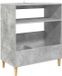 vidaXL Platenspeler Steun Betongrijs 71 x 39,5 x 83 cm