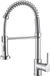 Azomor® Robinet de cuisine moderne avec douchette extractible et deux modes de pulvérisation - Argent