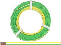 Donau Elektronik 325-354-50 Draad 3 x 0.25 mm² Geel, Wit, Groen 50 m