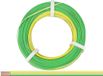 Donau Elektronik 325-354-50 Draad 3 x 0.25 mm² Geel, Wit, Groen 50 m