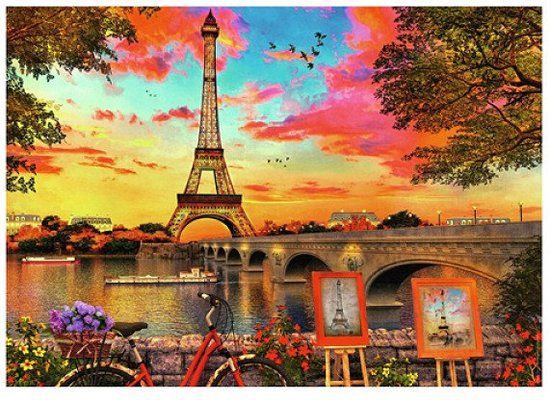 Ravensburger Legpuzzel Parijs - 1000 stukjes - Vanaf 14 jaar