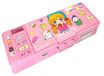 Trousse multifonctionnelle - Organiseur de stylos - Taille-crayon - Fournitures scolaires - Design mignon de dessin animé - Plastique durable de haute qualité